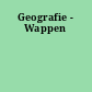 Geografie - Wappen