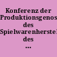 Konferenz der Produktionsgenossenschaften des Spielwarenherstellerhandwerks des Bezirkes Suhl, am Mittwoch, dem 29. April 1959 in Sonneberg : [Einladung]