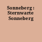 Sonneberg : Sternwarte Sonneberg