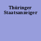 Thüringer Staatsanzeiger