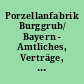 Porzellanfabrik Burggrub/ Bayern - Amtliches, Verträge, Korrespondenz mit Firma Reimarus & Hetzel, Berlin-Charlottenburg