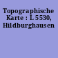 Topographische Karte : L 5530, Hildburghausen