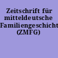 Zeitschrift für mitteldeutsche Familiengeschichte (ZMFG)