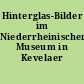 Hinterglas-Bilder im Niederrheinischen Museum in Kevelaer