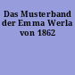 Das Musterband der Emma Werla von 1862