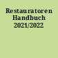 Restauratoren Handbuch 2021/2022