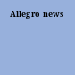 Allegro news
