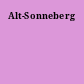 Alt-Sonneberg