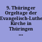 9. Thüringer Orgeltage der Evangelisch-Lutherischen Kirche in Thüringen : Sonneberg vom 27. bis 30. September 1992