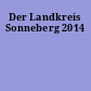 Der Landkreis Sonneberg 2014