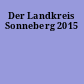 Der Landkreis Sonneberg 2015