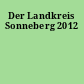 Der Landkreis Sonneberg 2012