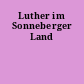 Luther im Sonneberger Land