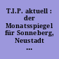 T.I.P. aktuell : der Monatsspiegel für Sonneberg, Neustadt und Umgebung