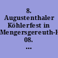 8. Augustenthaler Köhlerfest in Mengersgereuth-Hämmern 08. bis 10. September 2006