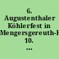 6. Augustenthaler Köhlerfest in Mengersgereuth-Hämmern 10. bis 12. September 2004