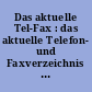 Das aktuelle Tel-Fax : das aktuelle Telefon- und Faxverzeichnis ; Sonneberg und Umgebung