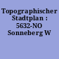 Topographischer Stadtplan : 5632-NO Sonneberg W