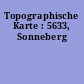 Topographische Karte : 5633, Sonneberg