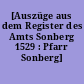 [Auszüge aus dem Register des Amts Sonberg 1529 : Pfarr Sonberg]