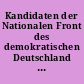 Kandidaten der Nationalen Front des demokratischen Deutschland für den Bezirkstag Suhl : Volkswahl 1958