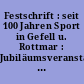 Festschrift : seit 100 Jahren Sport in Gefell u. Rottmar : Jubiläumsveranstaltung des SV Rottmar/Gefell e. V. vom 12.06. bis 15.06.1997