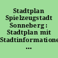 Stadtplan Spielzeugstadt Sonneberg : Stadtplan mit Stadtinformationen und Umgebungskarte 1:12 500