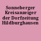 Sonneberger Kreisanzeiger der Dorfzeitung Hildburghausen