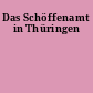 Das Schöffenamt in Thüringen