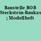 Baustelle BOB Steckstein-Baukasten ; Modellheft