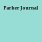 Parker Journal