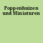 Poppenhuizen und Miniaturen