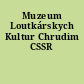 Muzeum Loutkárskych Kultur Chrudim CSSR