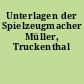 Unterlagen der Spielzeugmacher Müller, Truckenthal