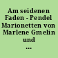 Am seidenen Faden - Pendel Marionetten von Marlene Gmelin und Detlef Schmelz