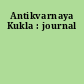 Antikvarnaya Kukla : journal