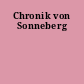 Chronik von Sonneberg