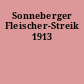 Sonneberger Fleischer-Streik 1913