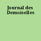Journal des Demoiselles