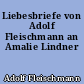 Liebesbriefe von Adolf Fleischmann an Amalie Lindner