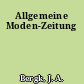 Allgemeine Moden-Zeitung