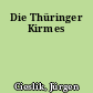 Die Thüringer Kirmes