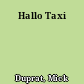 Hallo Taxi