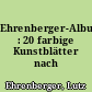 Ehrenberger-Album : 20 farbige Kunstblätter nach Originalbildern