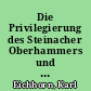 Die Privilegierung des Steinacher Oberhammers und ihre Folgen (Teil 2) : Friedrich Freiherr von Born und die "Steinacher Hammerwerke"