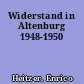 Widerstand in Altenburg 1948-1950