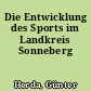 Die Entwicklung des Sports im Landkreis Sonneberg