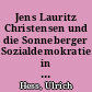 Jens Lauritz Christensen und die Sonneberger Sozialdemokratie in den letzten Jahren des Sozialistengesetzes