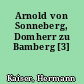 Arnold von Sonneberg, Domherr zu Bamberg [3]