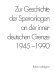 Zur Geschichte der Sperranlagen an der innerdeutschen Grenze 1945 - 1990